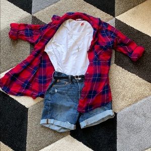 Beach Lunch Lounge Flannel Shirt